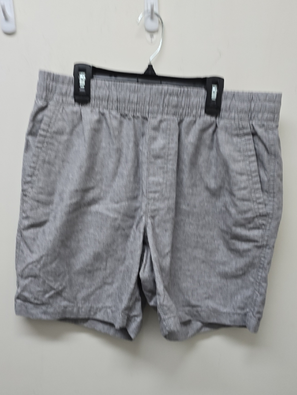 Sonoma Men's Casual Elastic-Waist Gray Shorts - Size M